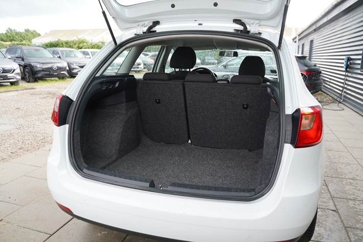 Hvid Seat Ibiza fra 2015