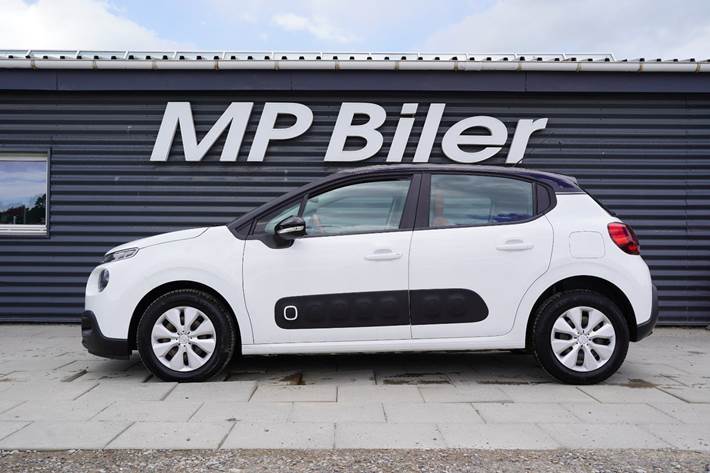 Hvid Citroën C3 fra 2016