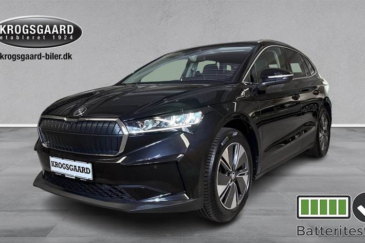 Sort Skoda Enyaq fra 2023