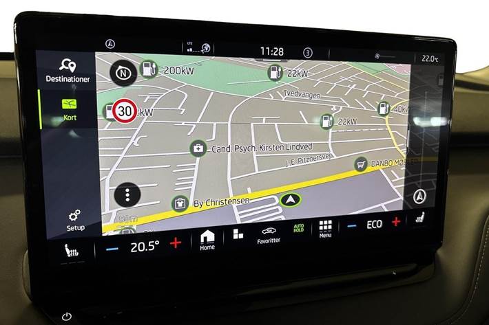Sort Skoda Enyaq fra 2023
