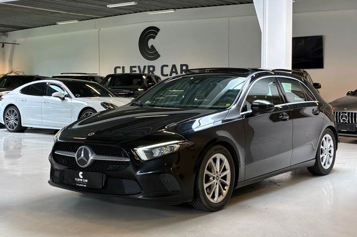 Sort Mercedes A200 fra 2018