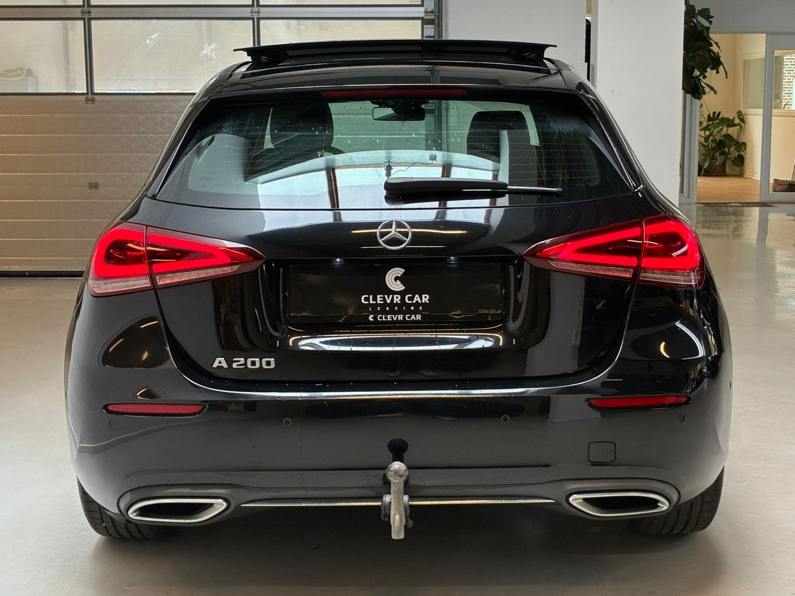 Sort Mercedes A200 fra 2018