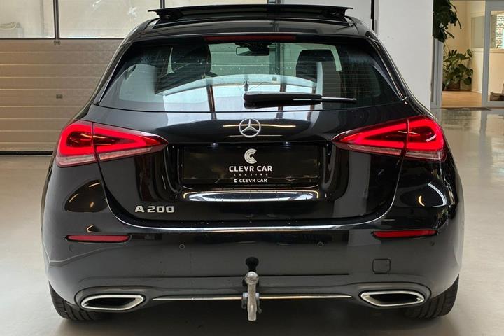 Sort Mercedes A200 fra 2018