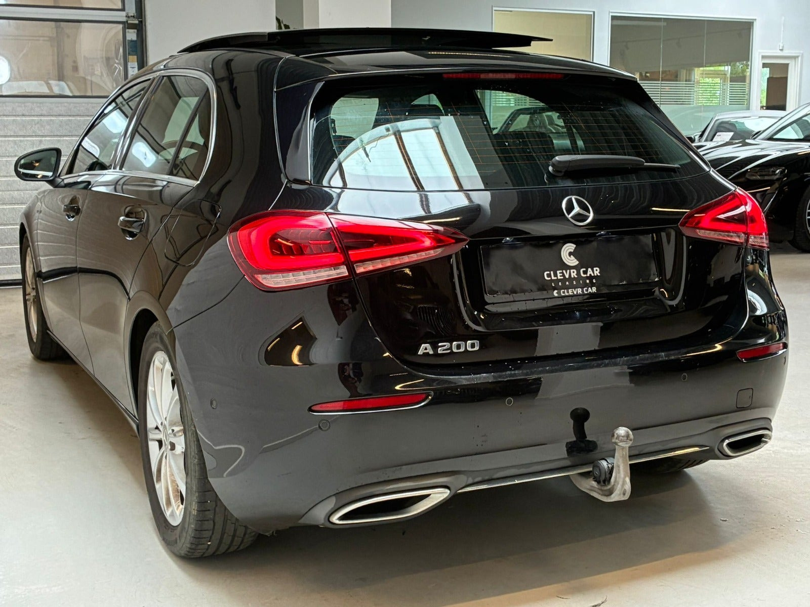 Sort Mercedes A200 fra 2018