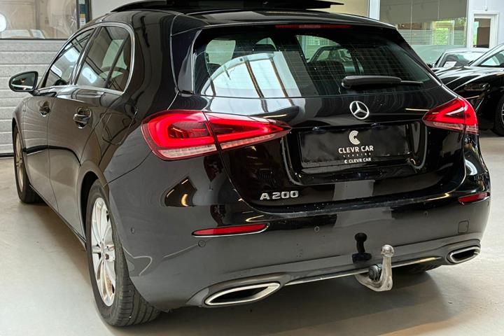 Sort Mercedes A200 fra 2018