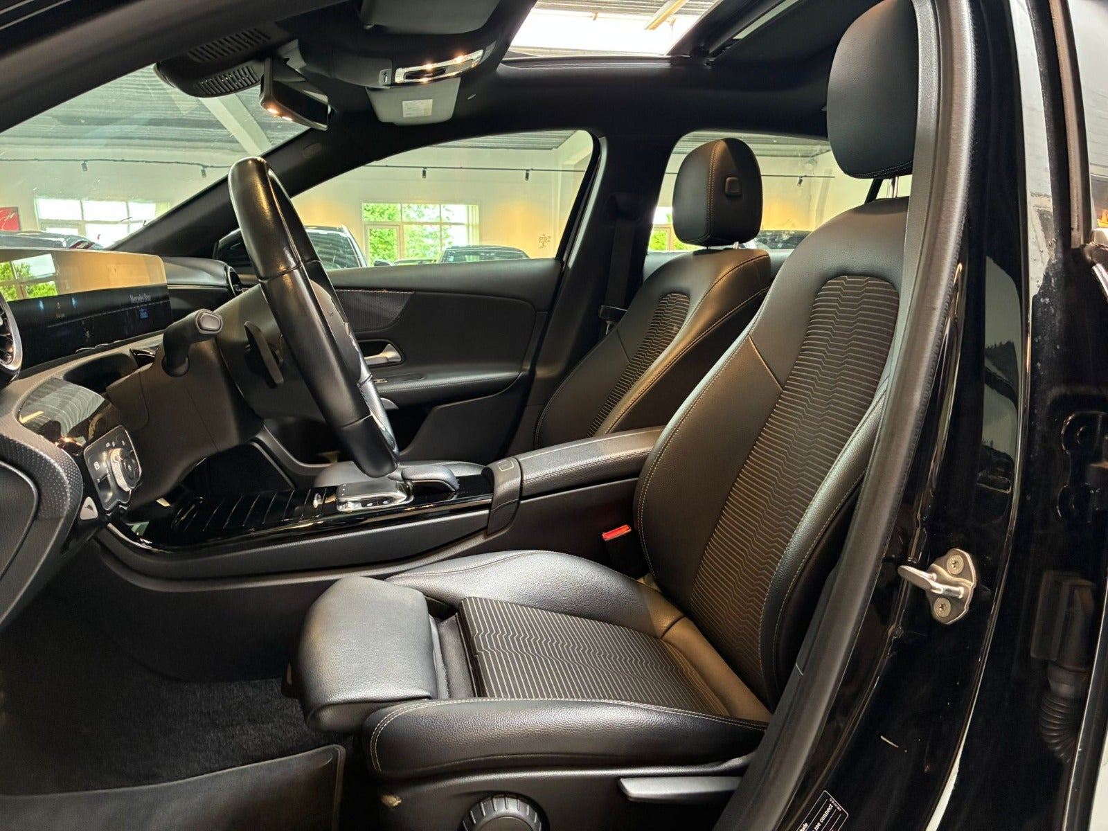 Sort Mercedes A200 fra 2018