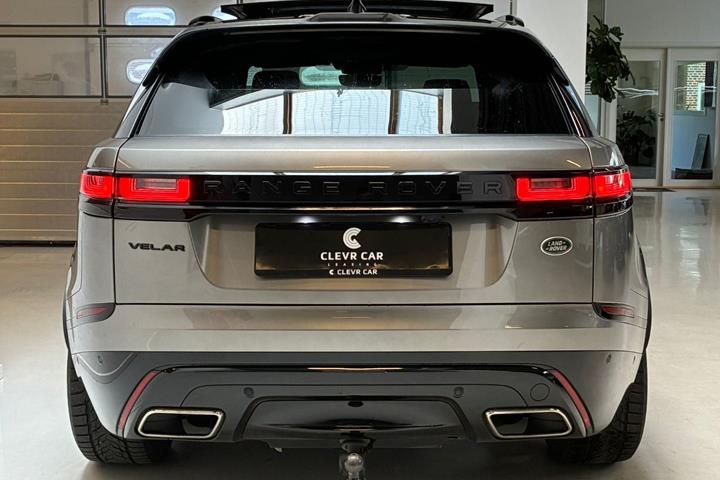 Sølv Land Rover Range Rover Velar fra 2018