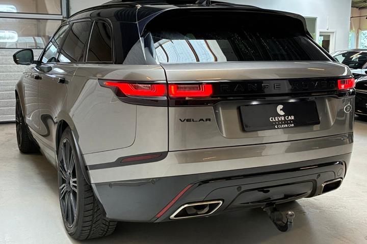 Sølv Land Rover Range Rover Velar fra 2018