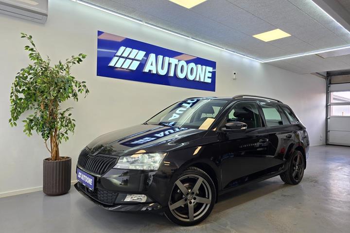 Sort Skoda Fabia fra 2020