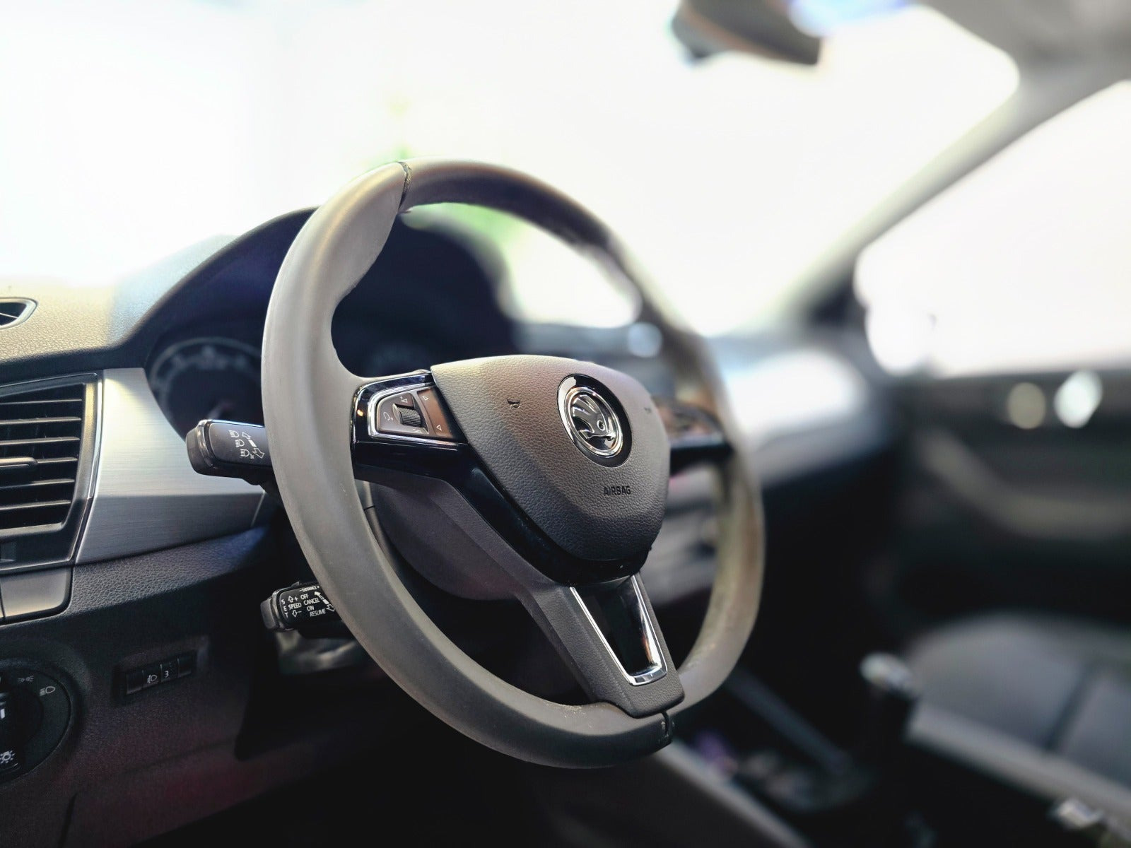 Sort Skoda Fabia fra 2020