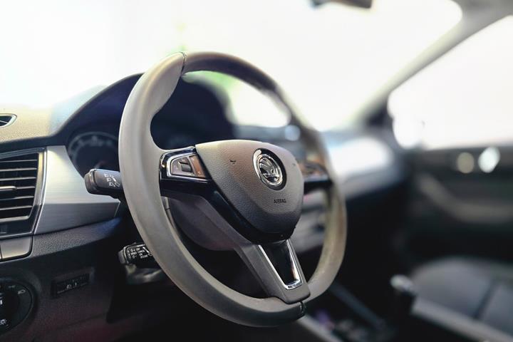 Sort Skoda Fabia fra 2020