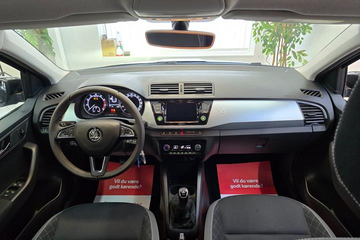 Sort Skoda Fabia fra 2020
