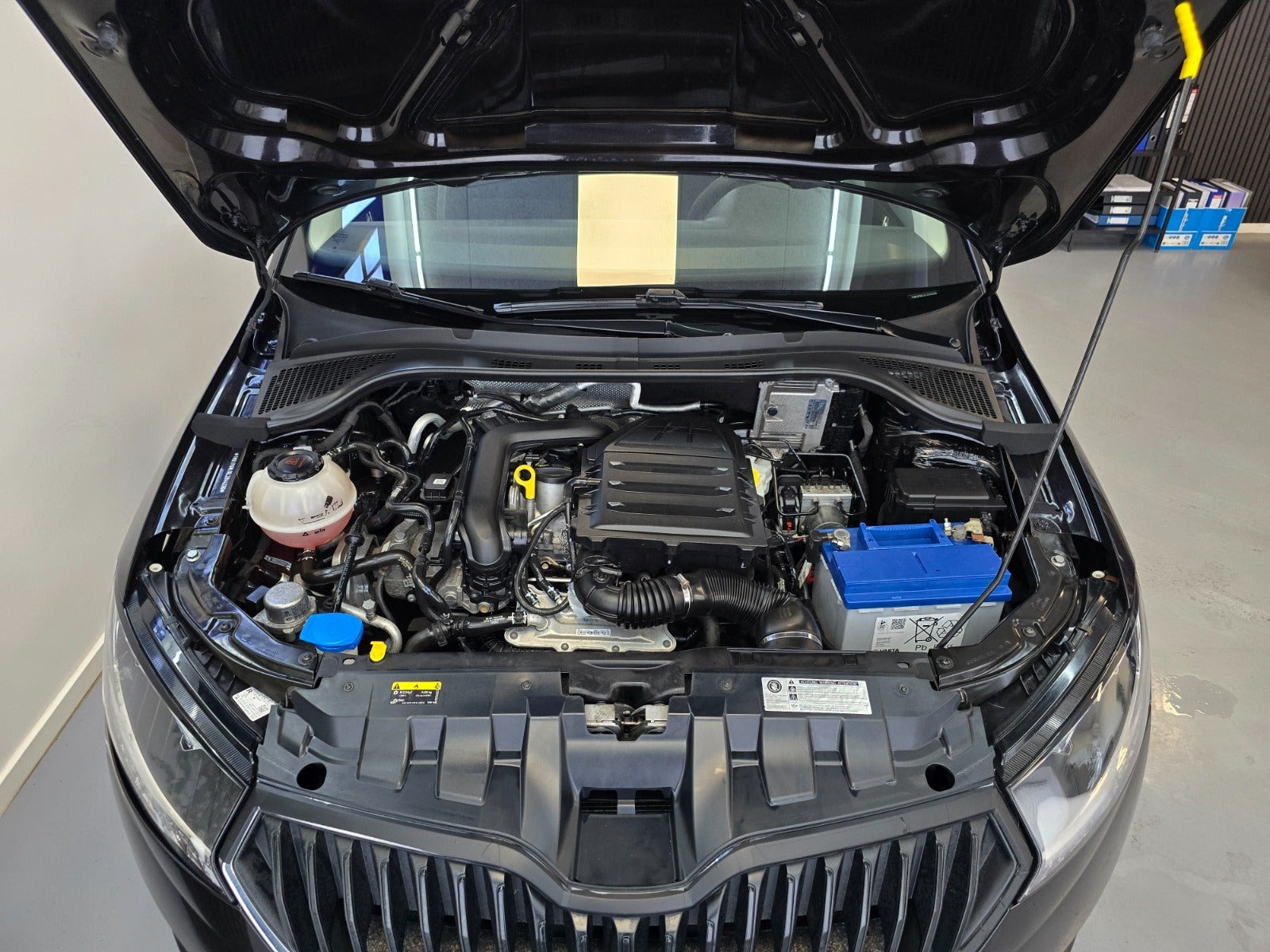Sort Skoda Fabia fra 2020