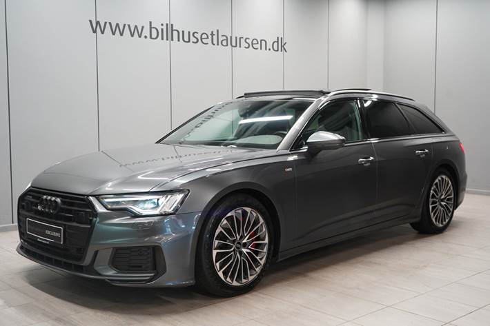 Grå Audi A6 fra 2023