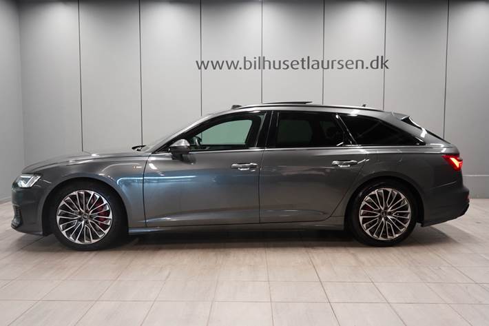 Grå Audi A6 fra 2023