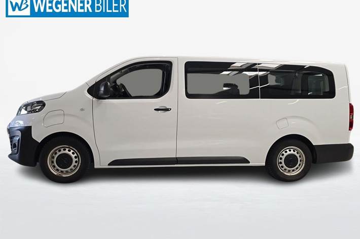 Hvid Opel Zafira-e Life fra 2023
