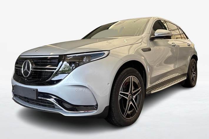 Sølv Mercedes EQC400 fra 2023