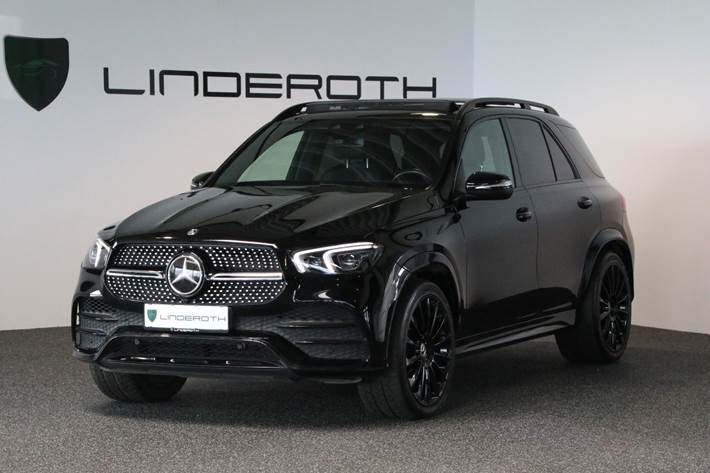 Sort Mercedes GLE400 d fra 2020