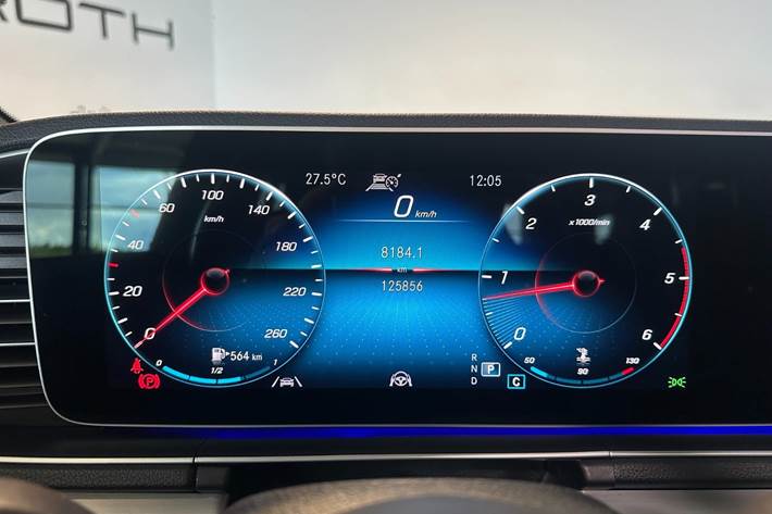 Sort Mercedes GLE400 d fra 2020