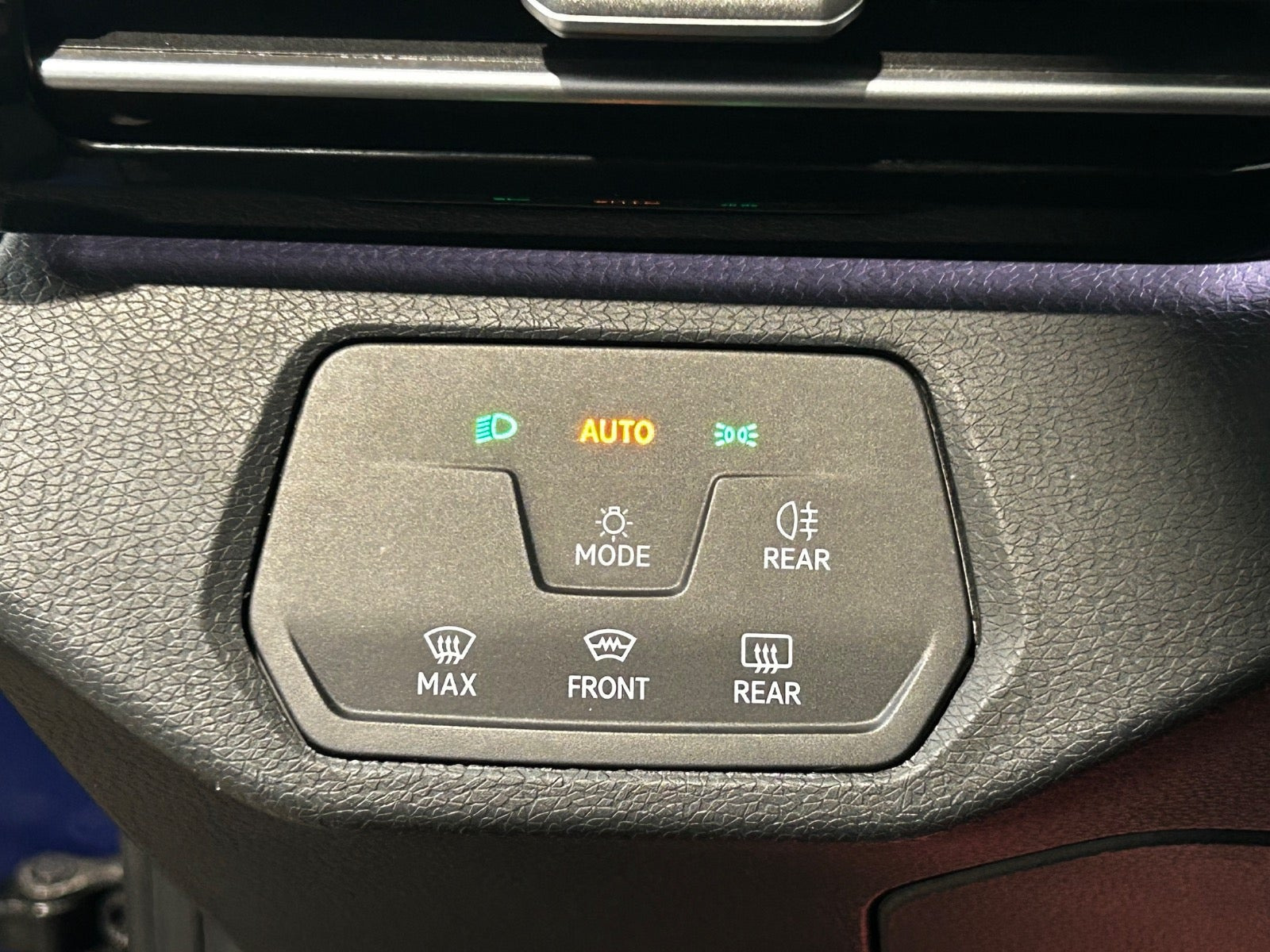 Blå VW ID.4 fra 2022