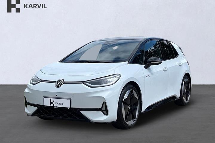 Hvid VW ID.3 fra 2025 set udefra