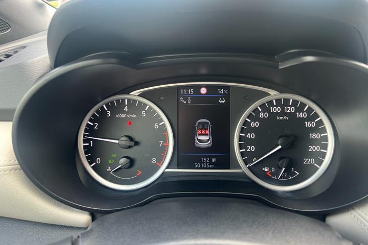 Rød Nissan Micra fra 2021