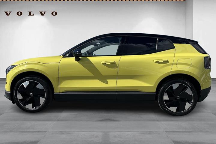 Gul Volvo EX30 fra 2025
