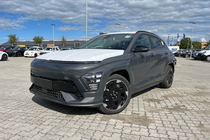 Grå Hyundai Kona fra 2026