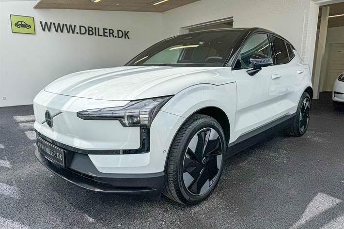 Hvid Volvo EX30 fra 2024