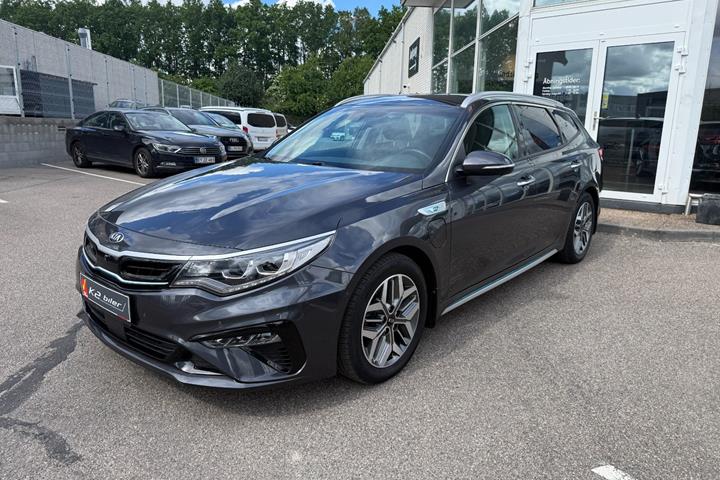 Grå Kia Optima fra 2019