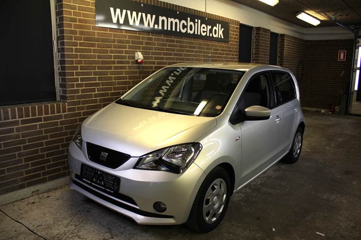 Sølv Seat Mii fra 2014
