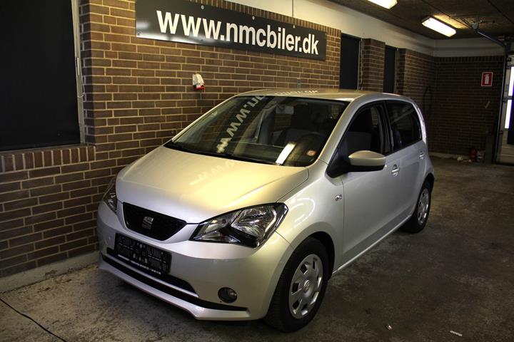 Sølv Seat Mii fra 2014