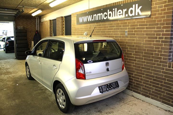 Sølv Seat Mii fra 2014