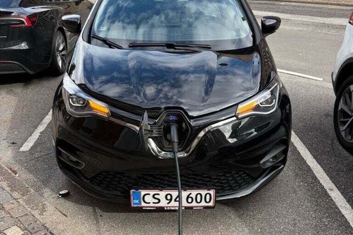 Sort Renault Zoe fra 2019