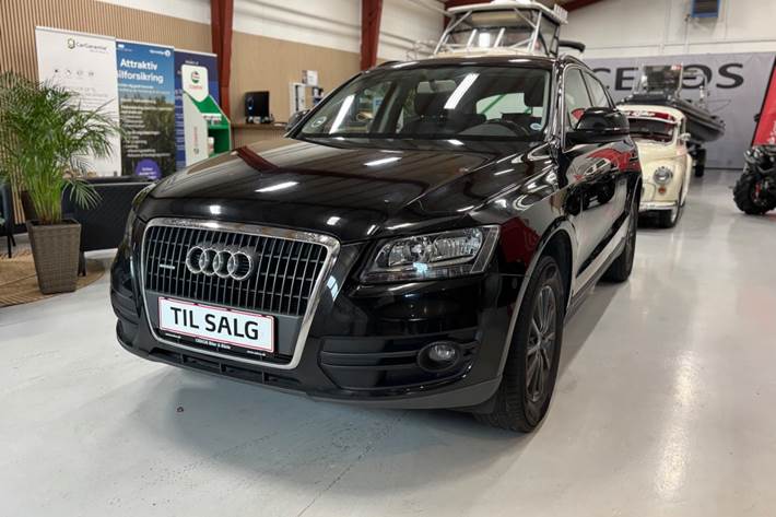 Sort Audi Q5 fra 2011