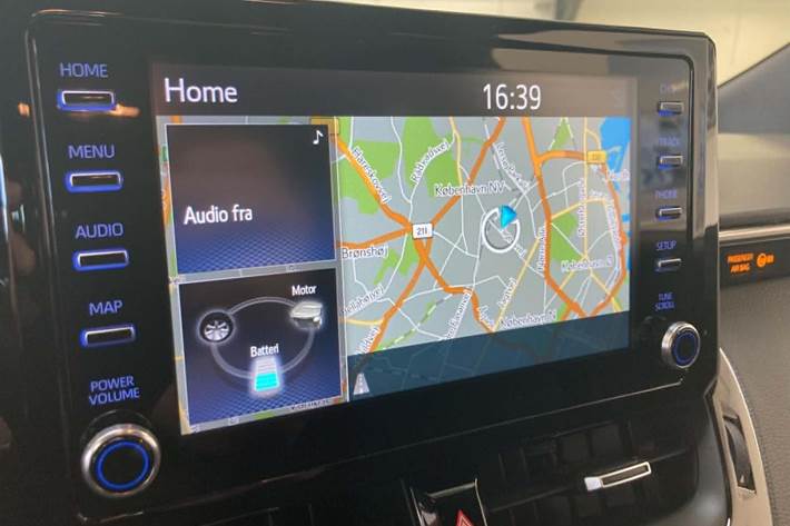 Hvid Toyota Corolla fra 2020