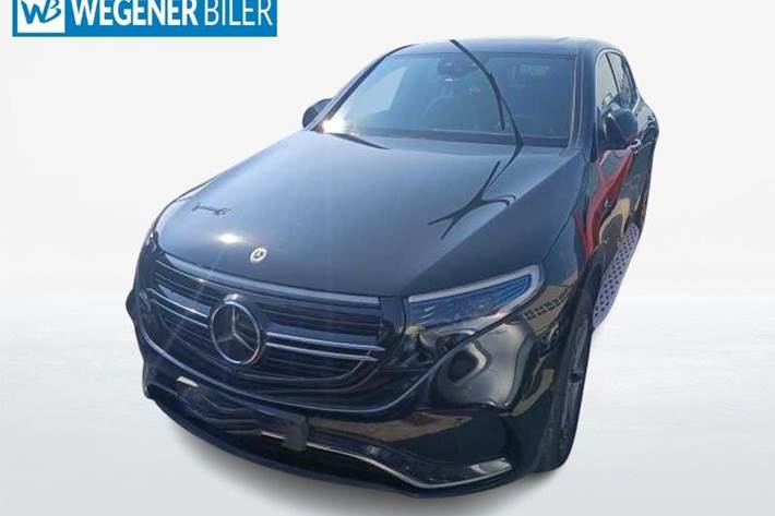 Sort Mercedes EQC400 fra 2021