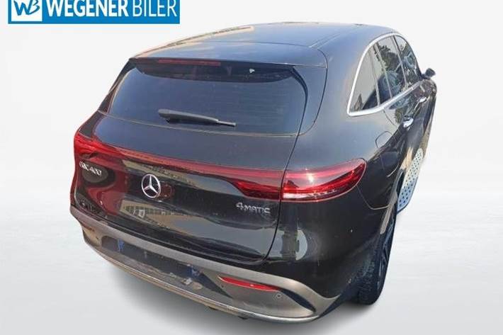 Sort Mercedes EQC400 fra 2021
