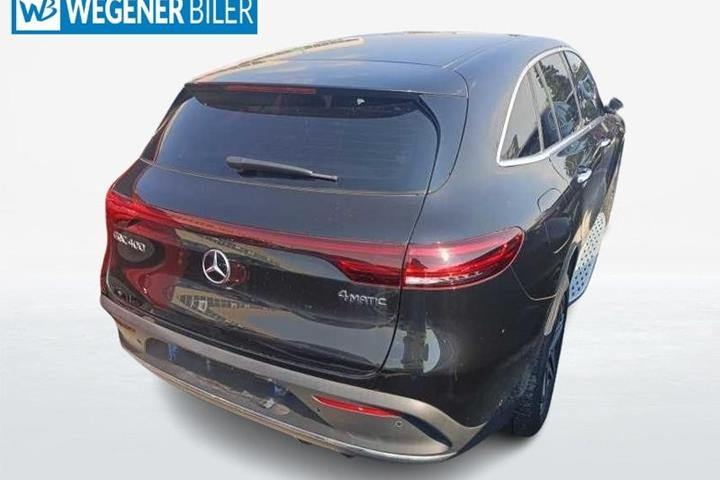 Sort Mercedes EQC400 fra 2021