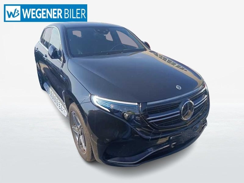 Sort Mercedes EQC400 fra 2021