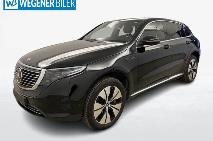 Sort Mercedes EQC400 fra 2022