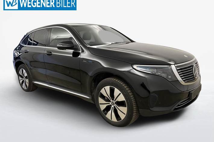 Sort Mercedes EQC400 fra 2022