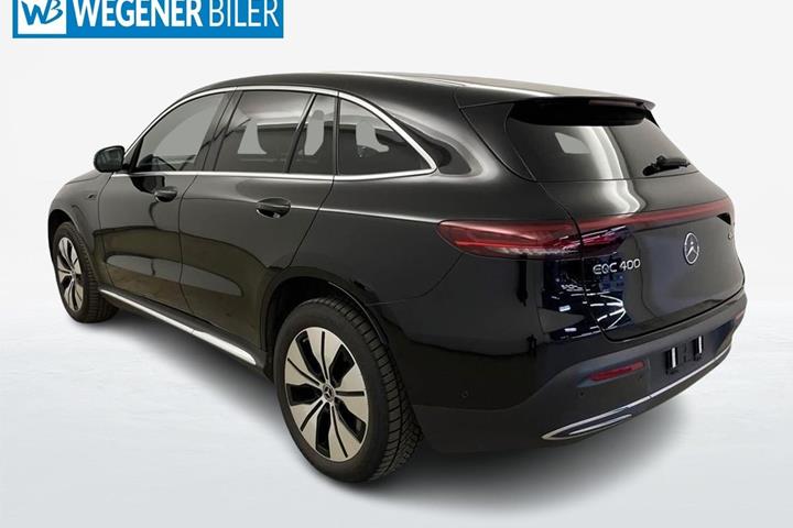 Sort Mercedes EQC400 fra 2022