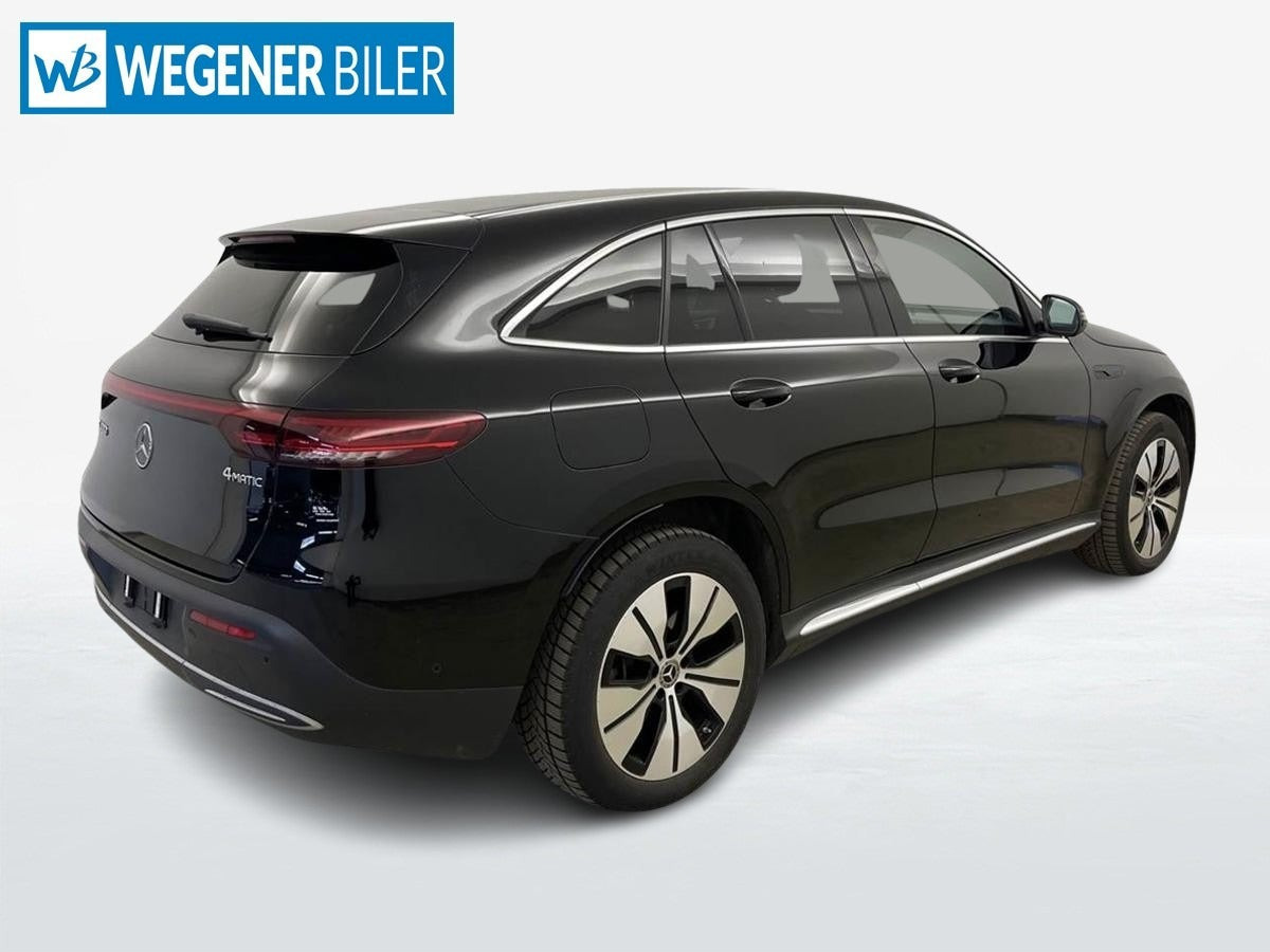 Sort Mercedes EQC400 fra 2022