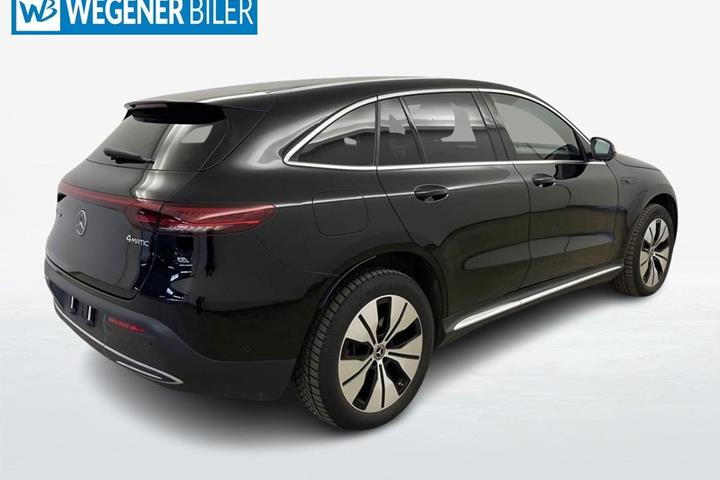 Sort Mercedes EQC400 fra 2022