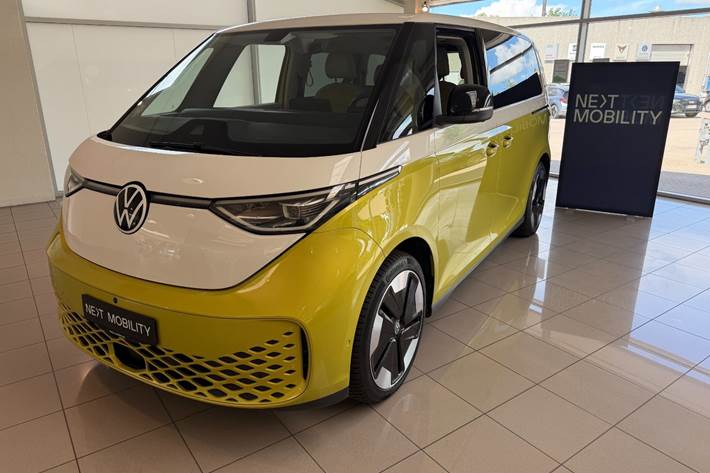 Gul VW ID.Buzz fra 2024