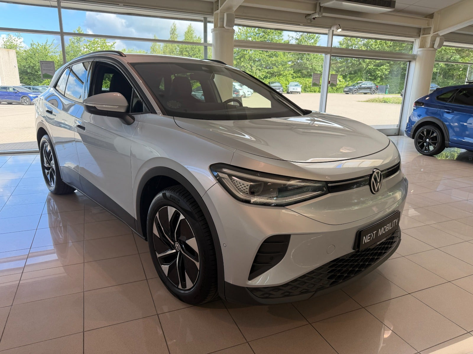 Sølv VW ID.4 fra 2025