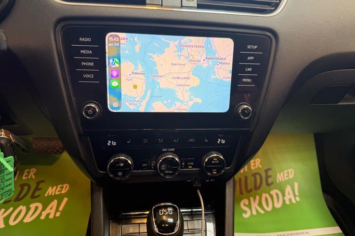 Hvid Skoda Octavia fra 2018