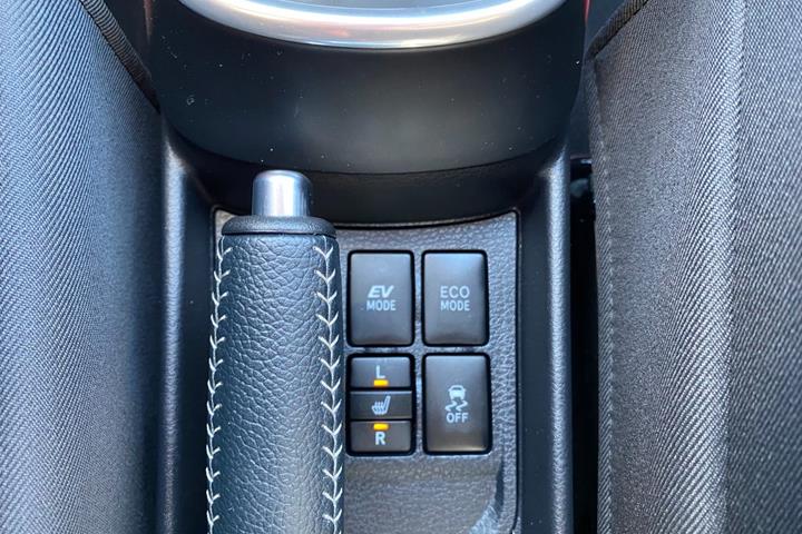 Hvid Toyota Yaris fra 2020