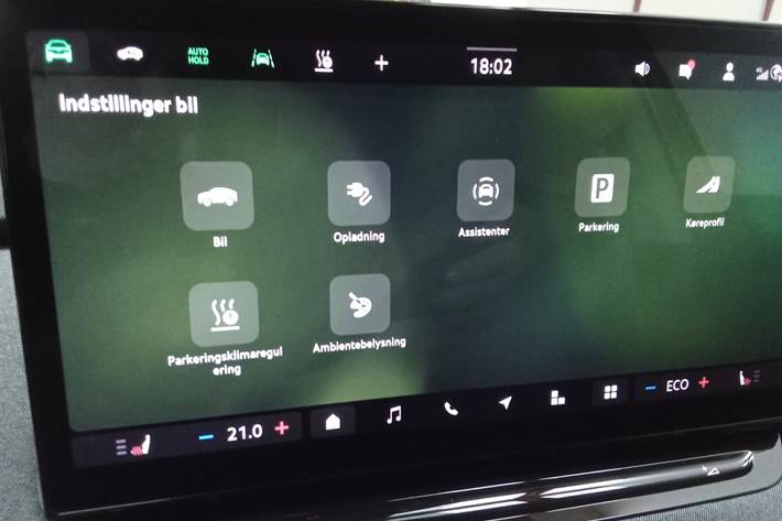 Grå Skoda Enyaq fra 2025